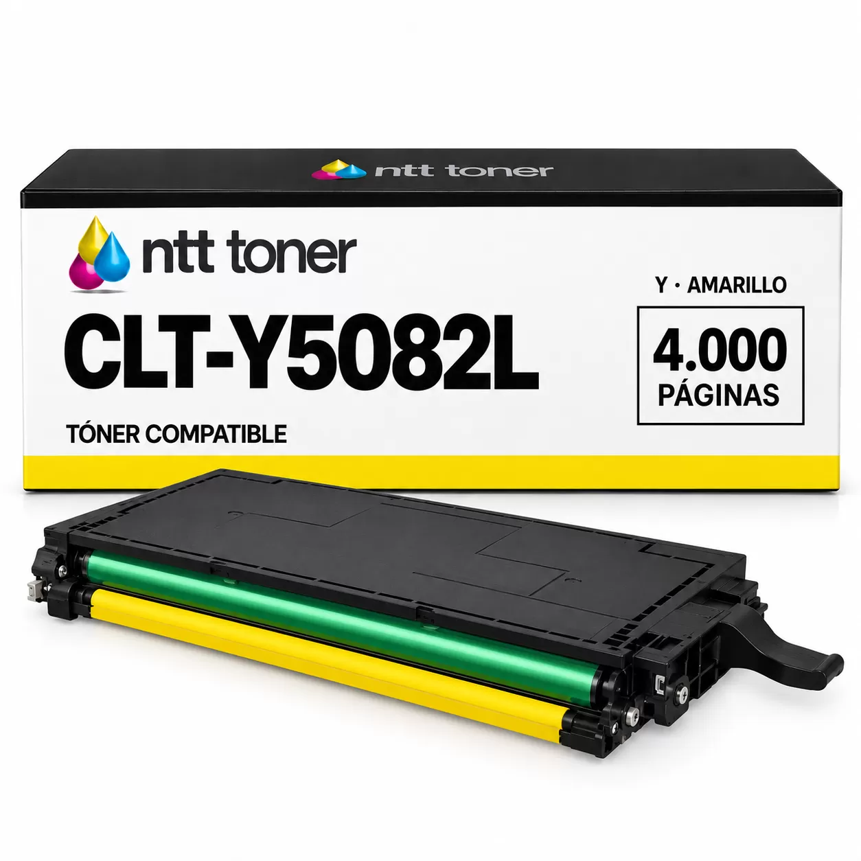 Toner Samsung CLT-Y5082L Amarillo Compatible